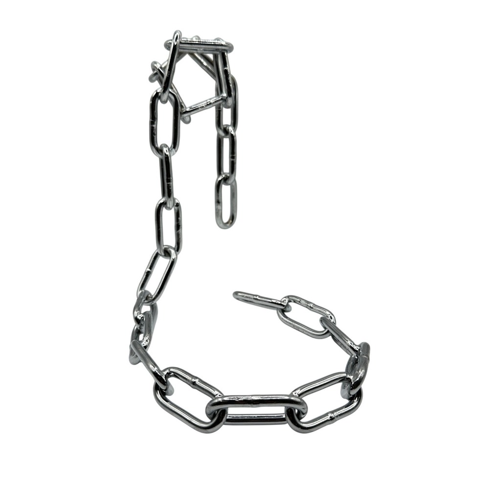 Floating Steel Chain Wine Bottle Holder Metal Illusion Wine Rack Stand Silver